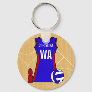 Chaveiro Unique Personalised Netball