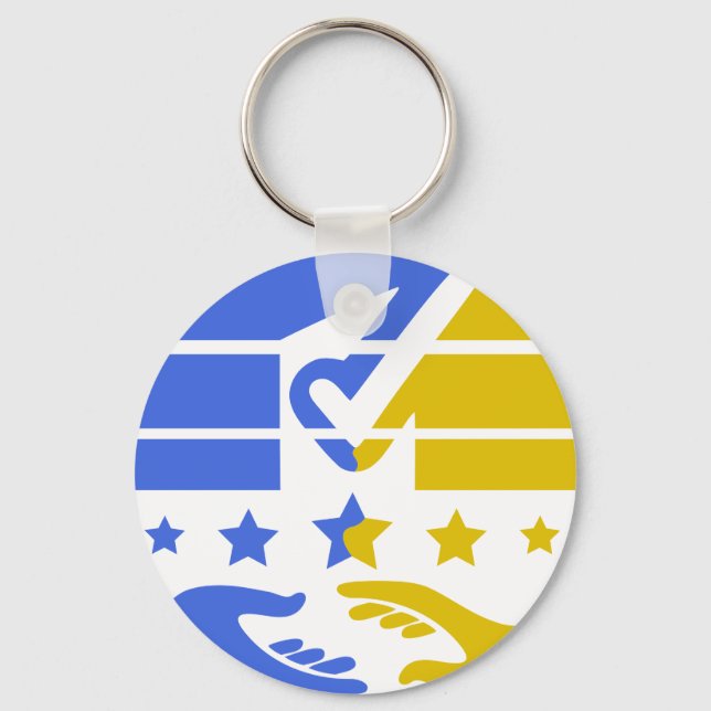 Chaveiro Unir e Brilhar: Uma visão de colaboração (Verso)