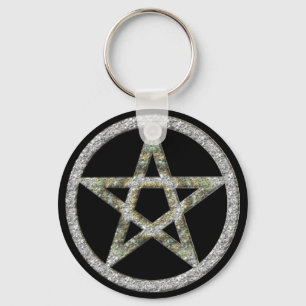 Chaveiro unisex da mágica da bruxa de Wicca do