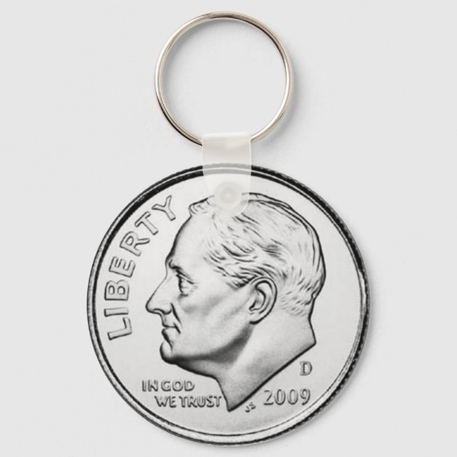 Chaveiro United States Roosevelt Dime (Frente)