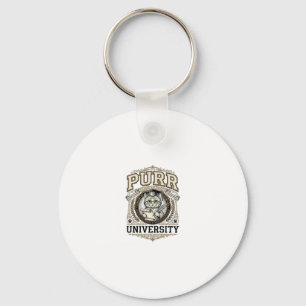 Chaveiro Universidade de Ronronar Gato Academia Universitár