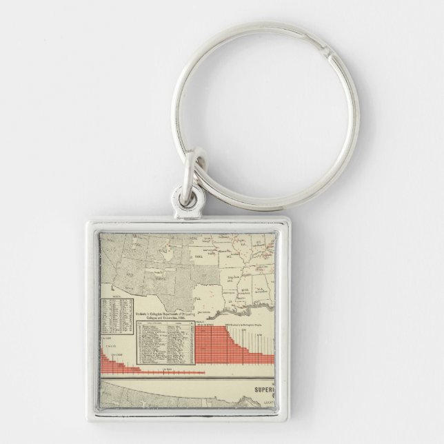 Chaveiro Universidades, faculdades (Frente)