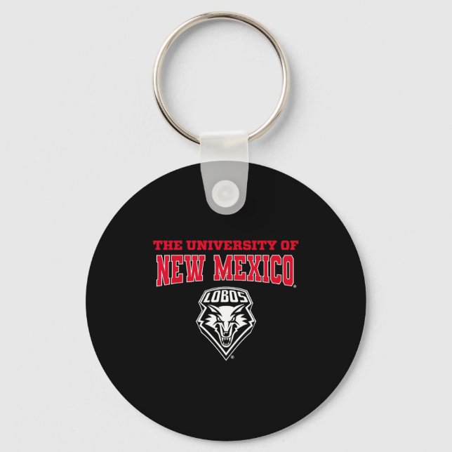 Chaveiro University Of New Mexico Unm Lobos Ncaa Unm&#   (Frente)