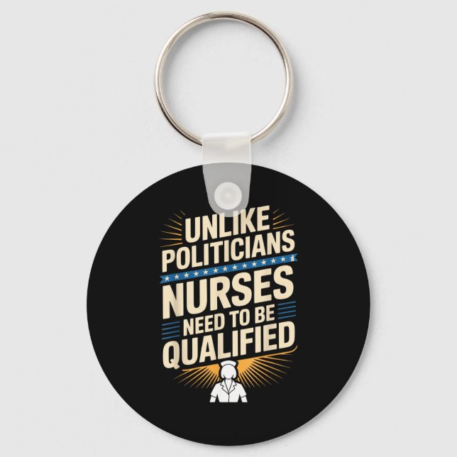 Chaveiro Unlike Liticians Nurses Need To Be Qualified Sarca (Frente)