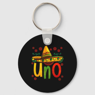 Chaveiro Uno Meu Primeiro Aniversário Mexicano Cinco De May
