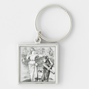 Chaveiro Uns desenhos animados franceses de Lesson', de