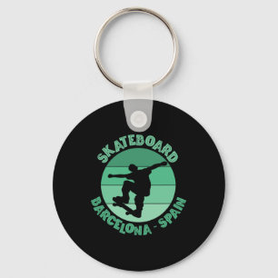Chaveiro Urn Skateboarder de Rcelona Patinação de Skate