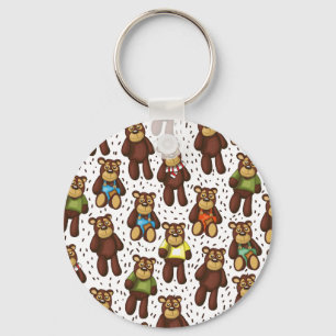 Chaveiro Ursa de pelúcia fofa