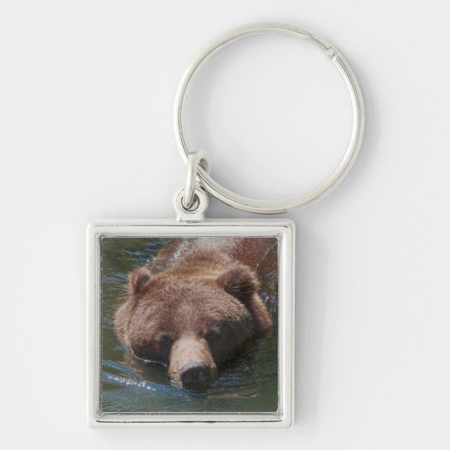 Chaveiro Urso Cinzento (Frente)