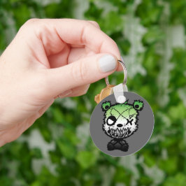 Chaveiro Urso Colorido da Bandeira do Orgulho Aromântico Gó