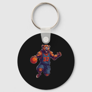Chaveiro Urso de Basquete 1