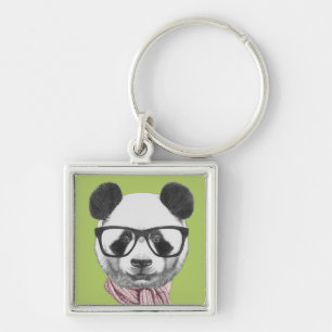 Chaveiro Urso de panda pronto do inverno