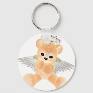 Chaveiro Urso do anjo-da-guarda do KRW