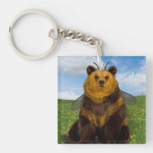 Urso do Bumble no Campo do Dandelion