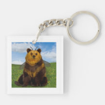 Urso do Bumble no Campo do Dandelion