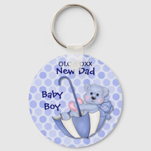 Chaveiro Urso do guarda-chuva - novo papai - menino