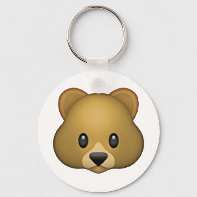 Chaveiro Urso - Emoji (Frente)
