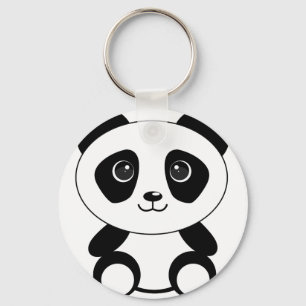 Chaveiro Urso engraçado panda urso panda animais