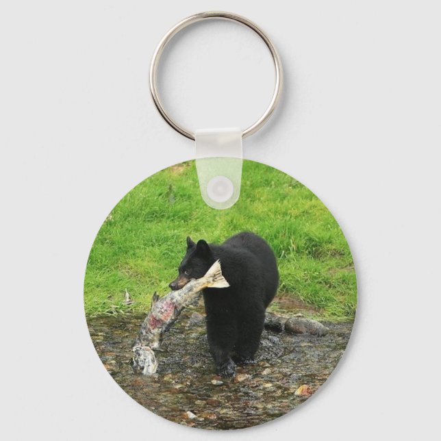 Chaveiro Urso Negro (Frente)