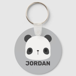 Chaveiro Urso Panda Bonito com Nome Personalizado