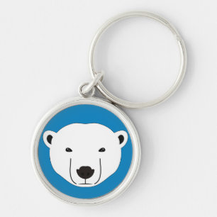 Chaveiro Urso Polar