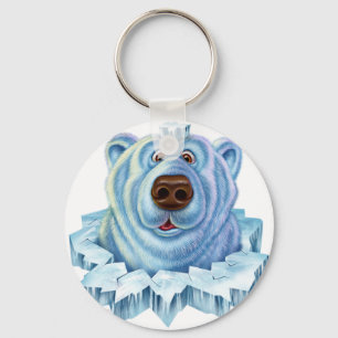 Chaveiro urso polar