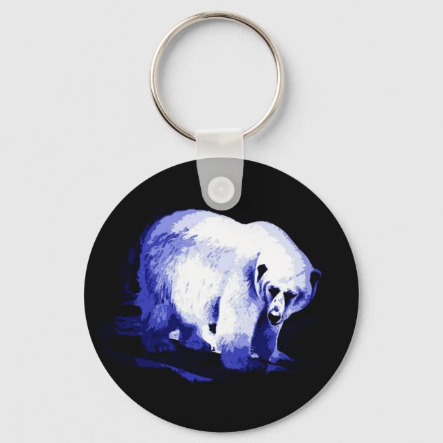 Chaveiro Urso Polar (Frente)