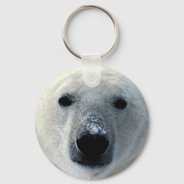 Chaveiro Urso Polar (Frente)