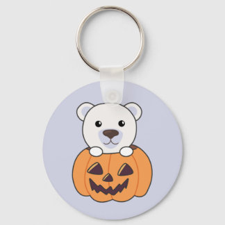 Chaveiro Urso Polar Em Ursos Polares Doces De Pumpkin Feliz