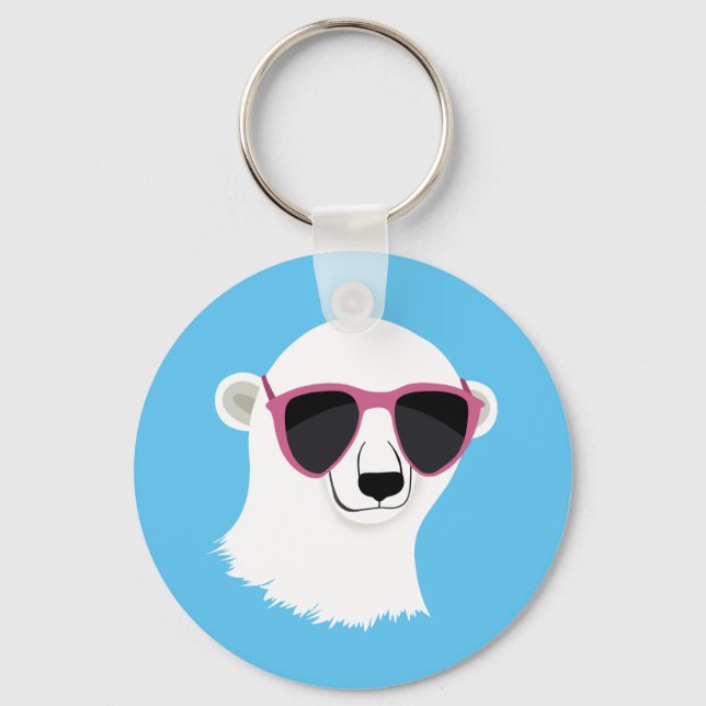 Chaveiro Urso Polar Legal (Frente)