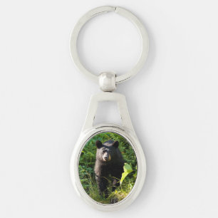 Chaveiro Urso Preto Curioso