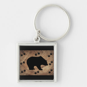 Chaveiro Urso Preto E Tubarão