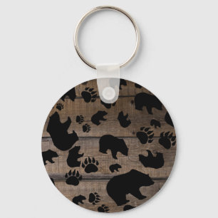 Chaveiro Urso Preto - Pinturas Pretas