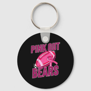 Chaveiro Ursos Rosa Pink Out Pegbyll Tackear Cancer da Mama