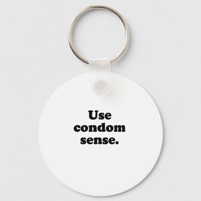 CHAVEIRO USE CONDOM SENSE (Frente)