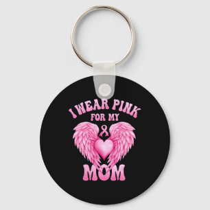 Chaveiro Use Rosa Para a Minha Mãe Suporte ao Cancro da Mam