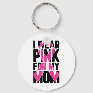 Chaveiro Use Rosa Para o Meu Suporte ao Câncer de Mama da M