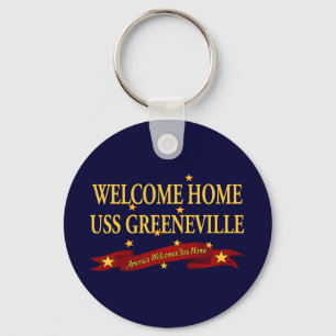 Chaveiro USS Greeneville Home bem-vindo