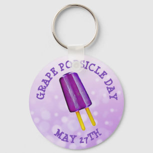 Chaveiro Uva Popsicle dia feriado engraçado da comida do 2