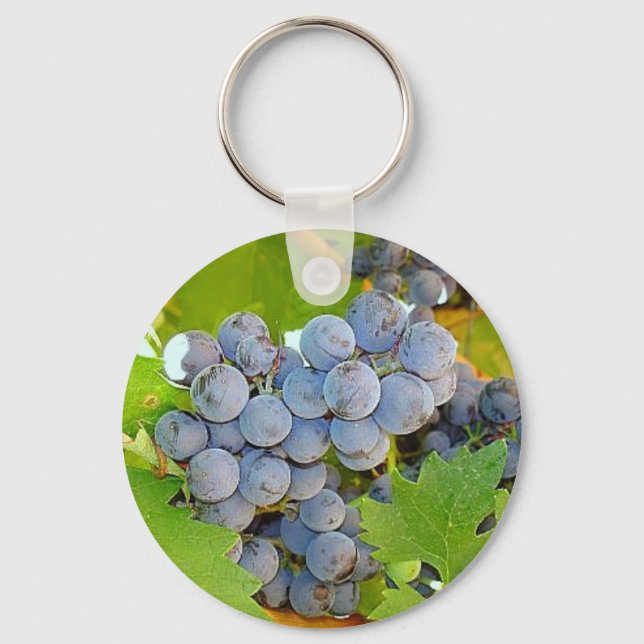 Chaveiro Uvas - Cadeia-Chave (Frente)