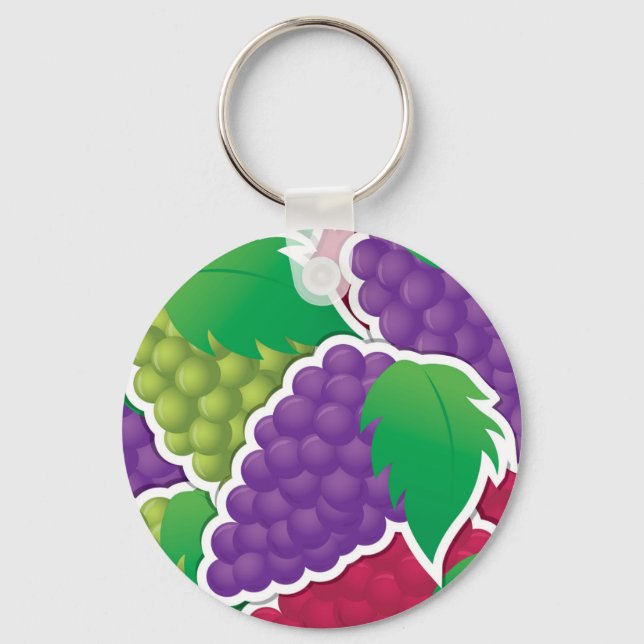 Chaveiro Uvas mistas de fundição (Frente)