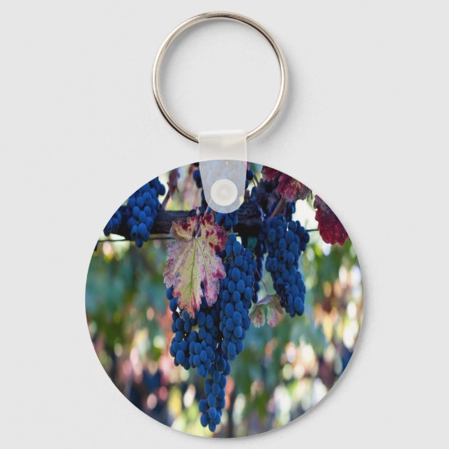 Chaveiro Uvas numa Vinha (Frente)