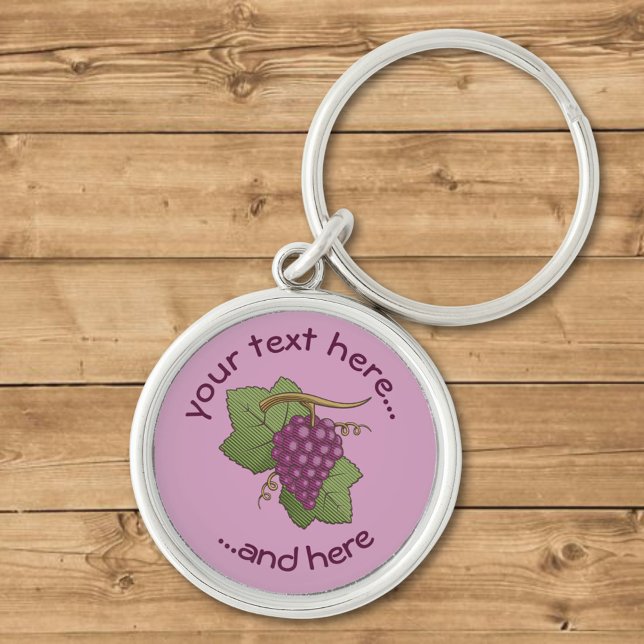 Chaveiro Uvas Vermelhas (Criador carregado)