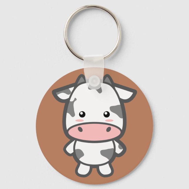 Chaveiro Vaca branca (Frente)