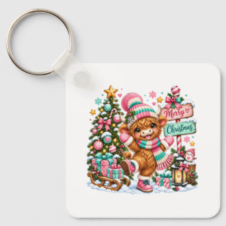 Chaveiro Vaca das Terras Altas Feliz Natal