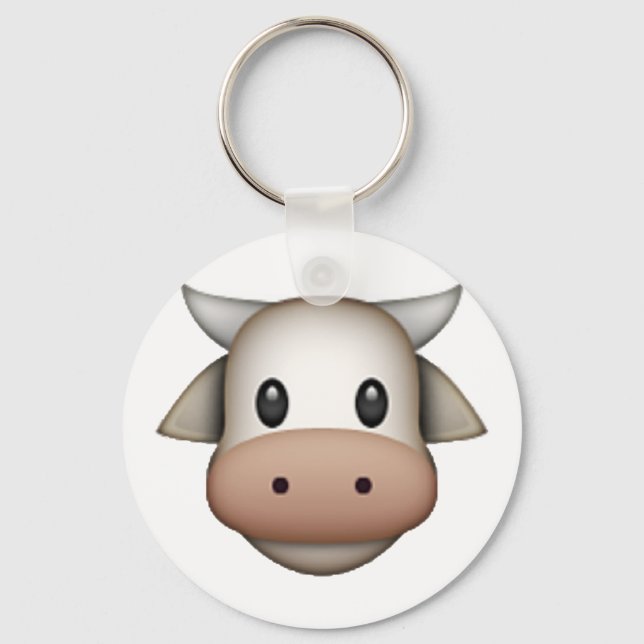 Chaveiro Vaca - Emoji (Frente)