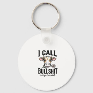Chaveiro Vaca Engraçada Eu Chamo Camisa Vintage Design_1