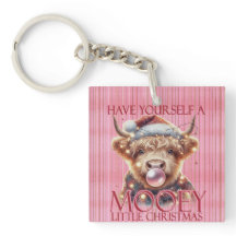 Vaca Rosa-Highland-Cuta-Vaca-Natal-Mooey