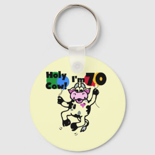 Chaveiro Vaca santamente eu sou 70 camisetas e presentes