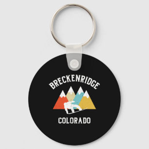Chaveiro Vacinação de Snowboard de Breckenridge Colorado So